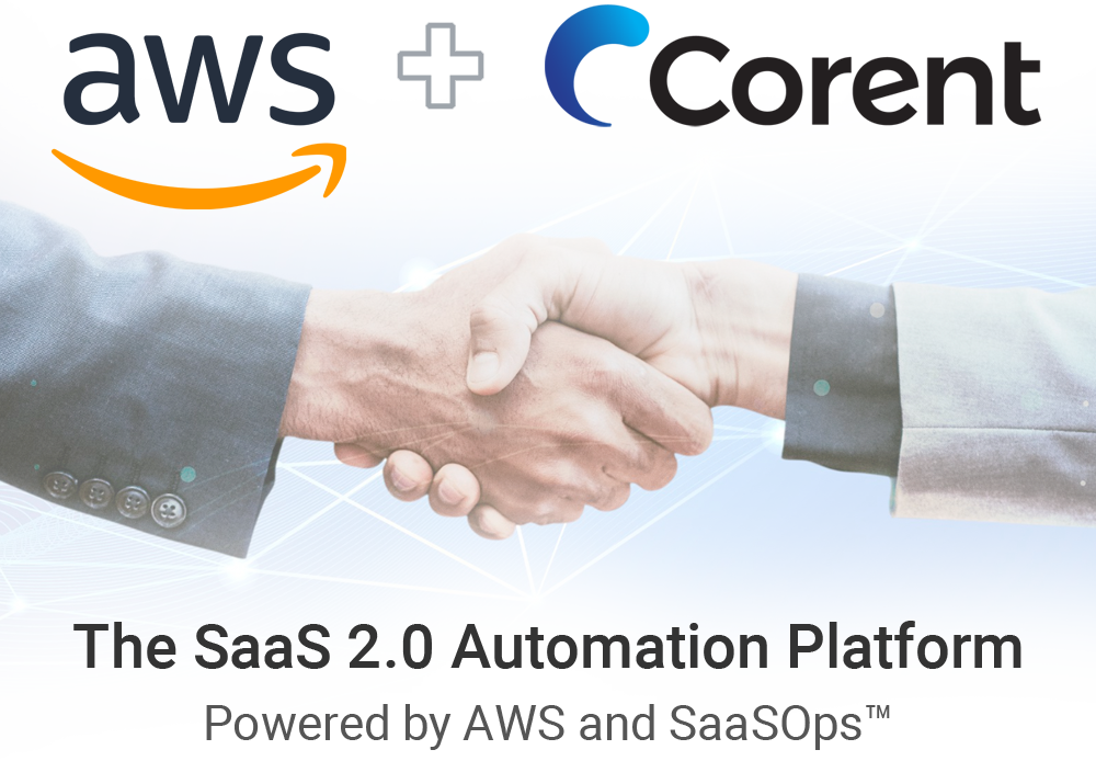 AWS + Corent Strategic Collaboration Image