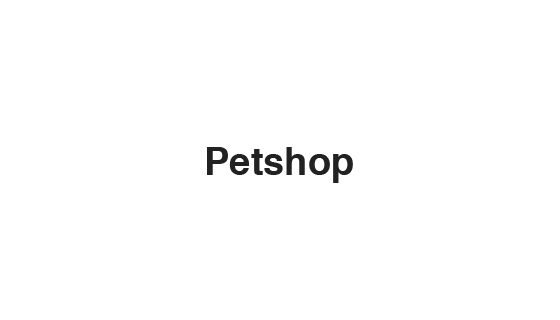 Petshop
